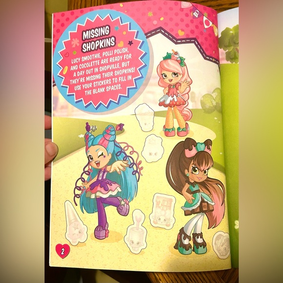 🍭 SHOPKINS SHOPPIES STICKER FUN BOOK 🍭 - Picture 9 of 14